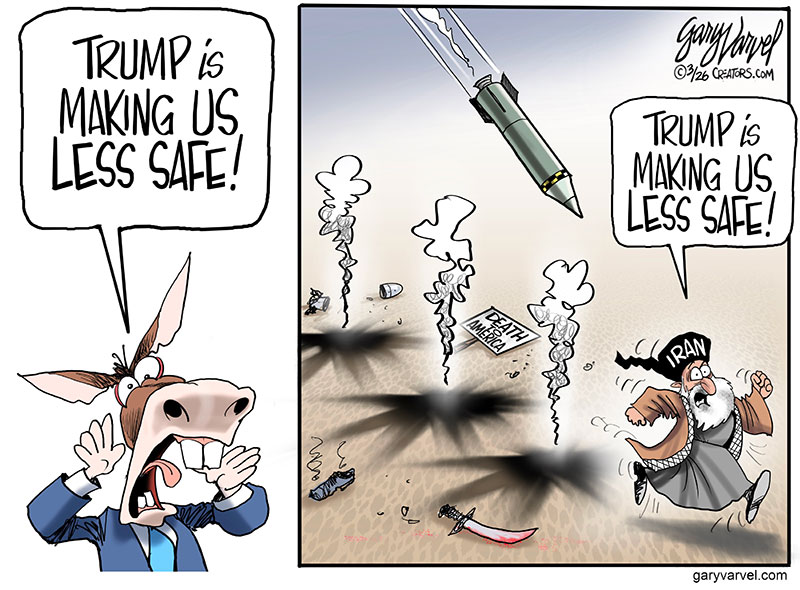 Gary Varvel Political Cartoon