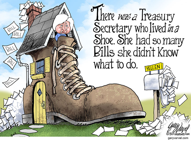 Gary Varvel Political Cartoon