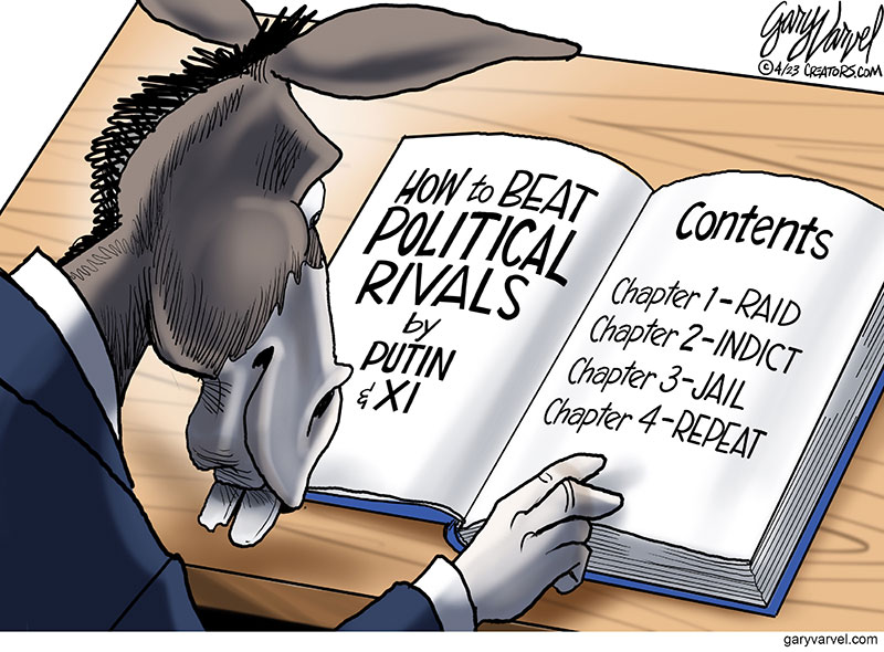 Gary Varvel Political Cartoon