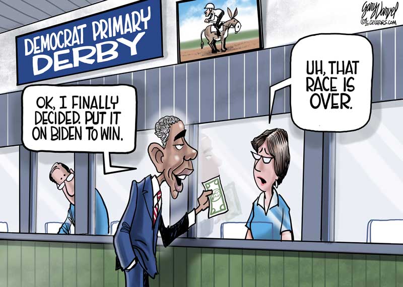 Gary Varvel Political Cartoon