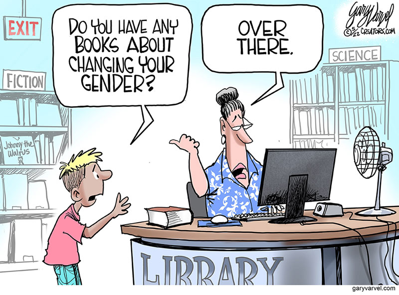 Gary Varvel Political Cartoon