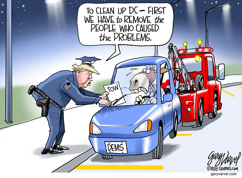 Gary Varvel Political Cartoon