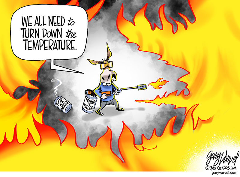 Gary Varvel Political Cartoon