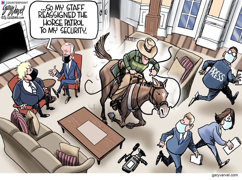 Gary Varvel Political Cartoon