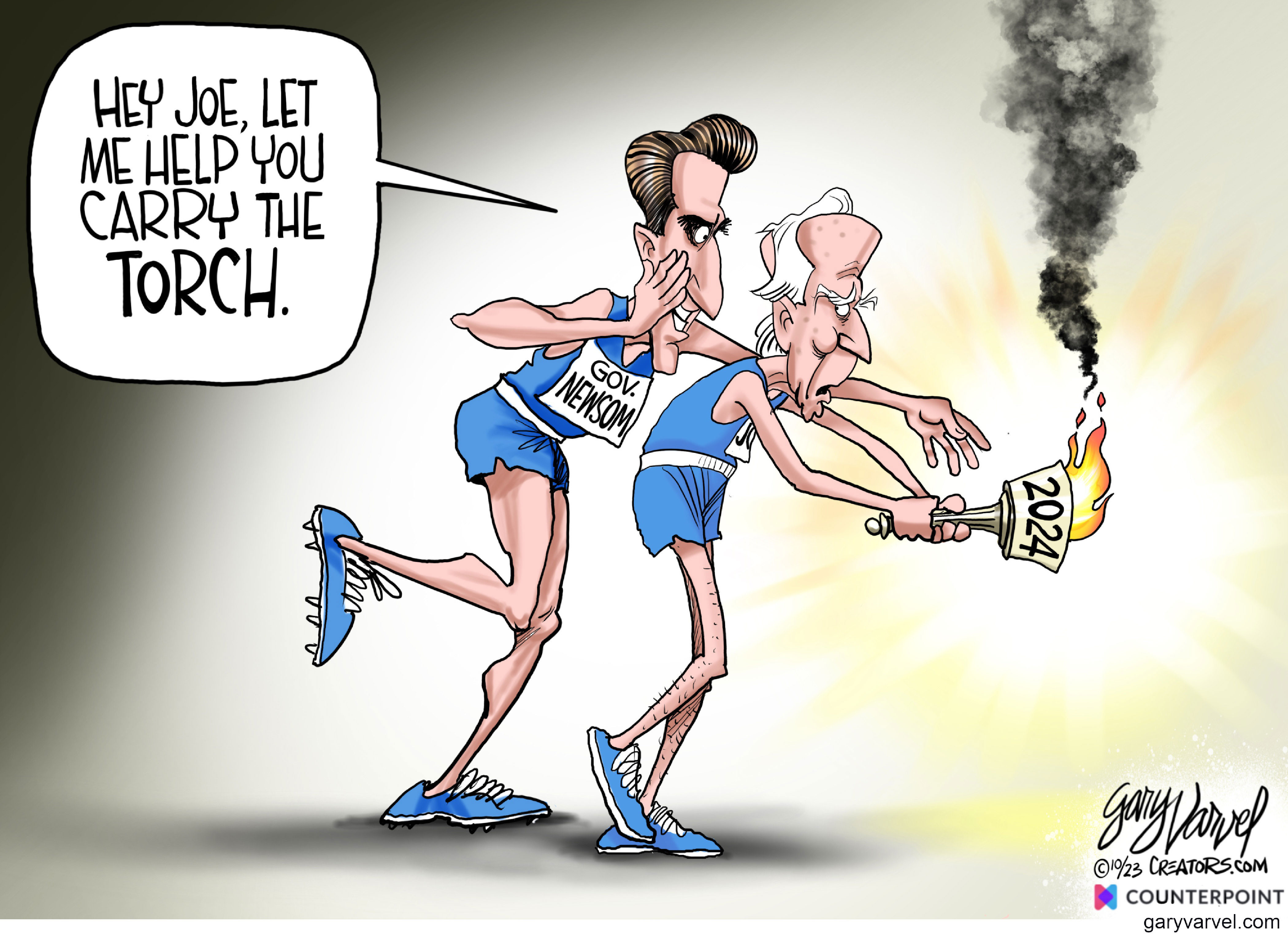 Gary Varvel Political Cartoon