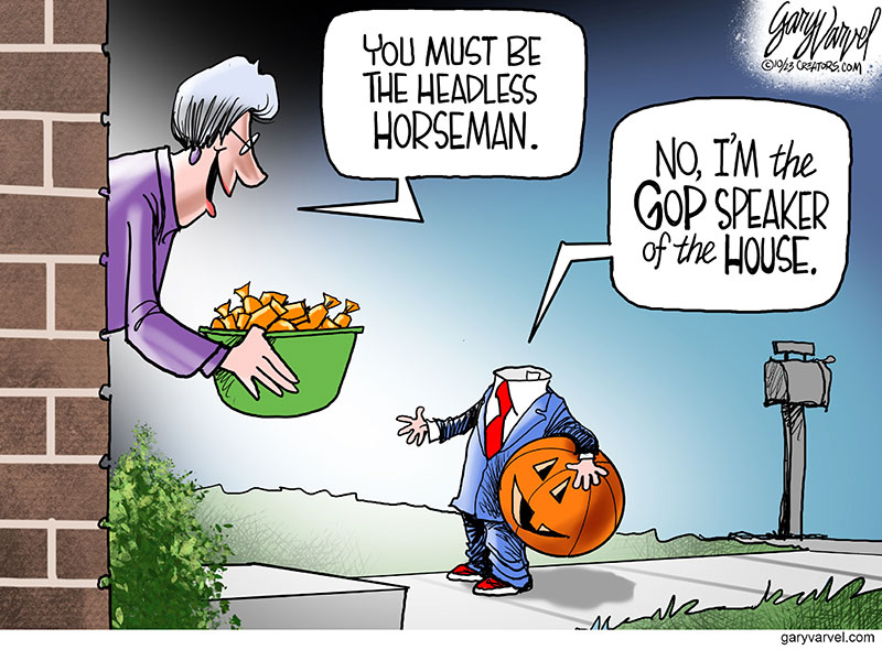 Gary Varvel Political Cartoon