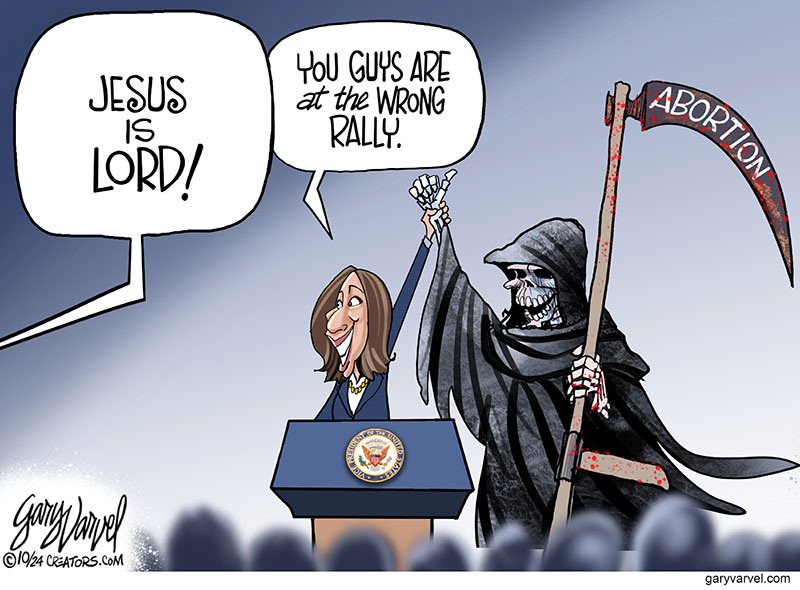 Gary Varvel Political Cartoon