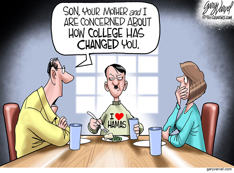 Gary Varvel Political Cartoon