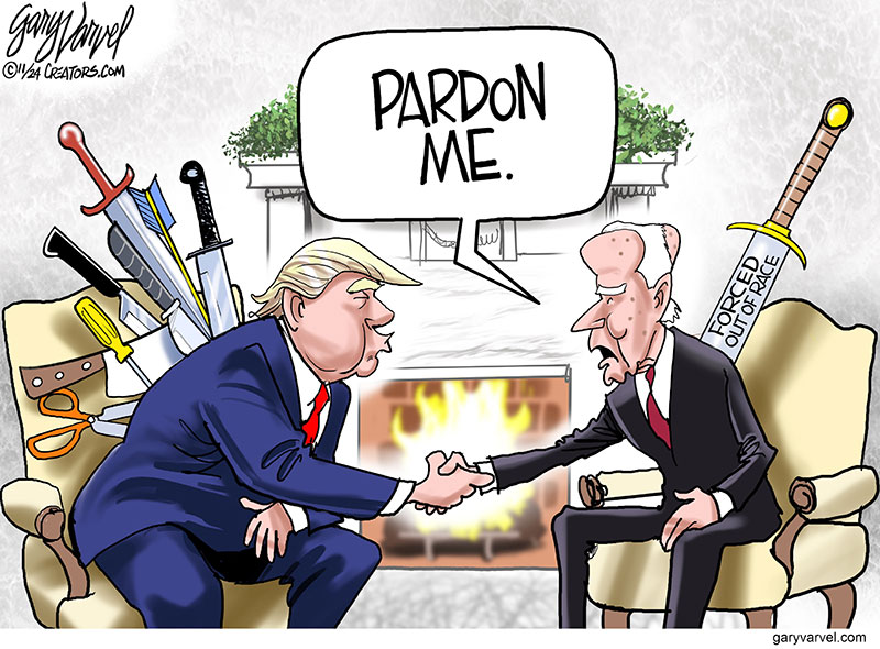 Gary Varvel Political Cartoon