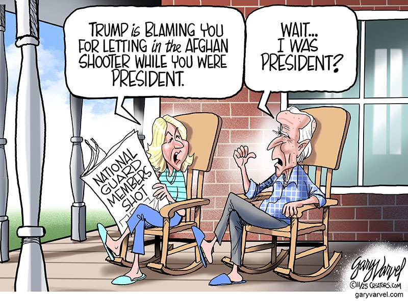 Gary Varvel Political Cartoon