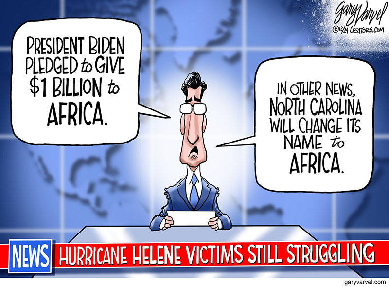 Gary Varvel Political Cartoon