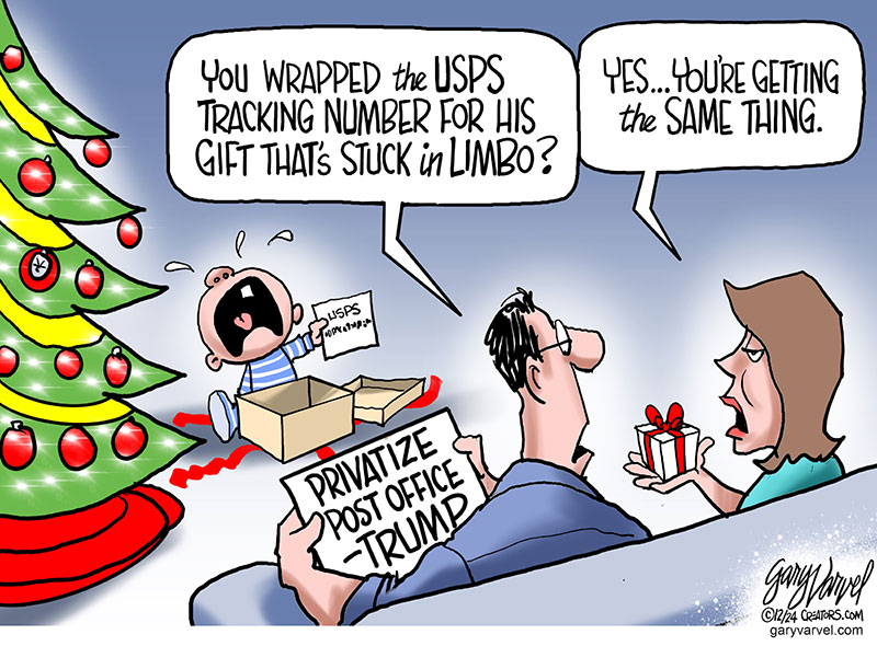 Gary Varvel Political Cartoon