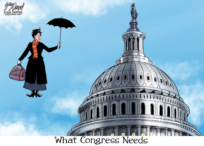 Gary Varvel Political Cartoon