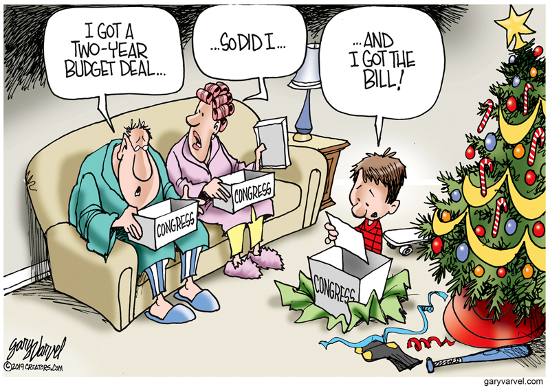 Gary Varvel Political Cartoon
