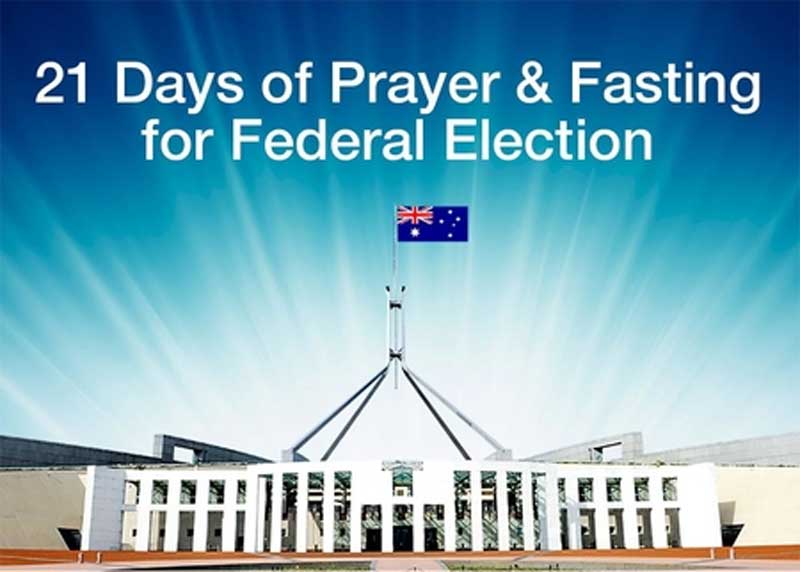 Australia Prayer for 2019 Elections