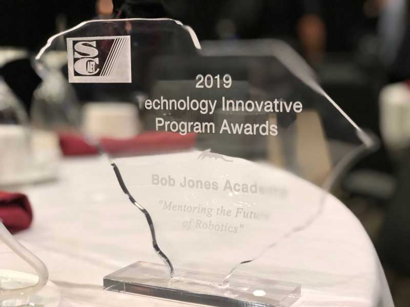 BJA Tech Award Trophy