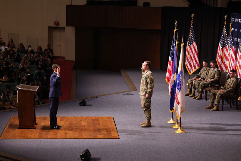 BJU ROTC Ceremony 2021