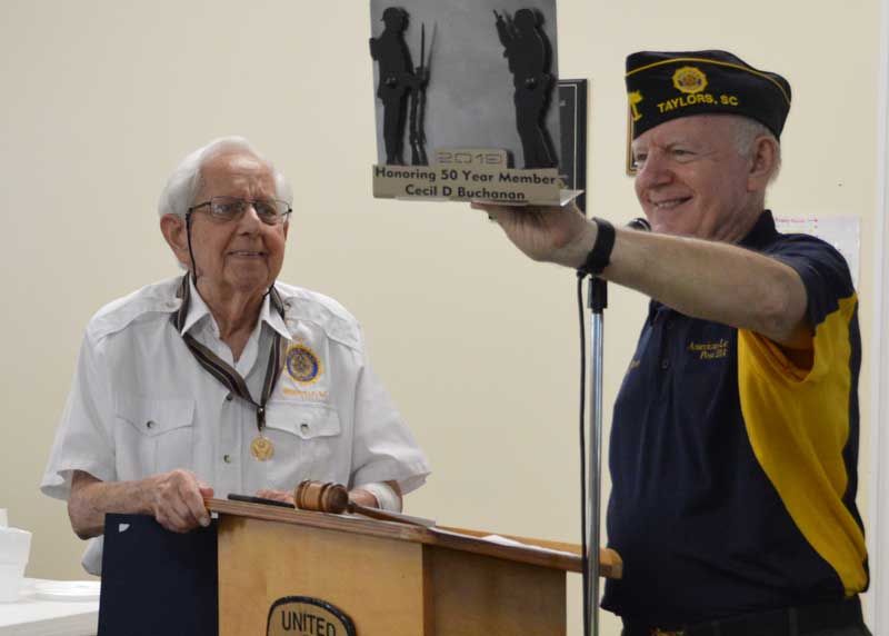 Cecil Buchanan 50th Honor