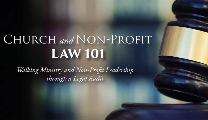 Church and NonProfit Law 101 print
