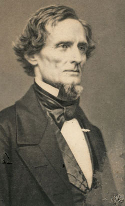 Confederate President Jefferson Davis