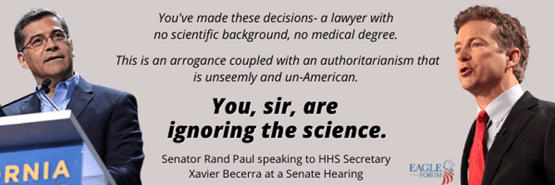 Eagle Forum Ignoring the science