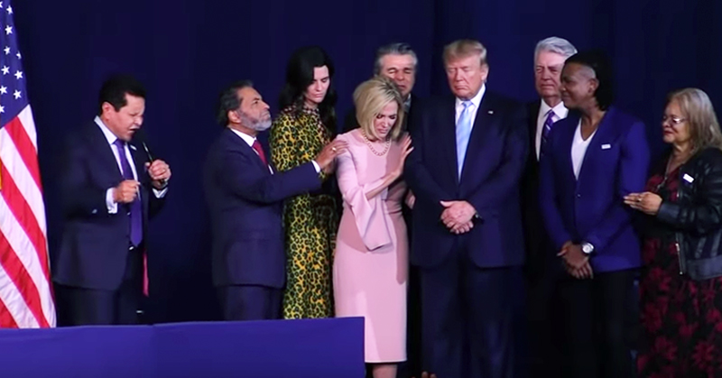Evangelicals Praying For Trump