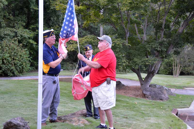 Flag Lowering 0404