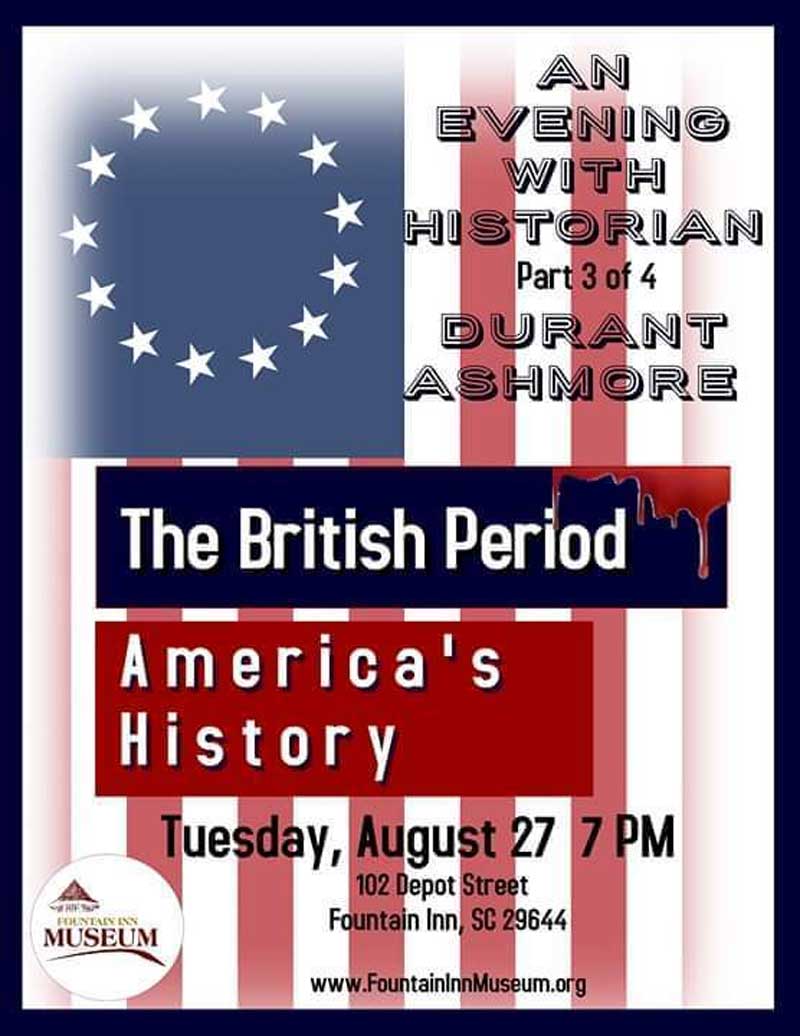 Fountain Inn The British Period Presentation