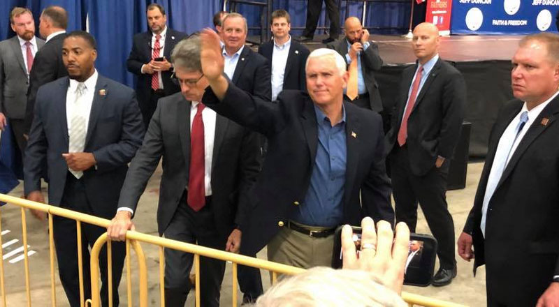 Jeff Duncans Faith Freedom BBQ Mike Pence