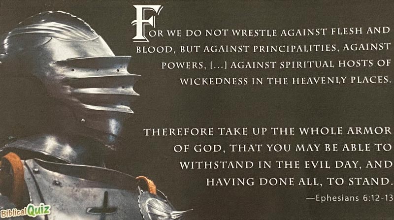 Put On The Whole Armor of God