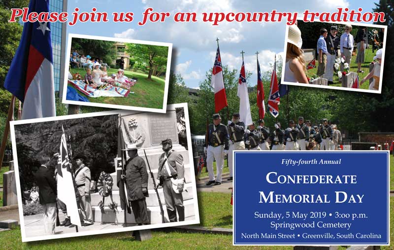 2019 Confederate Memorial Day Event