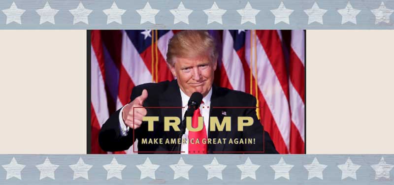 Trumps GOP Re election Announcment Party