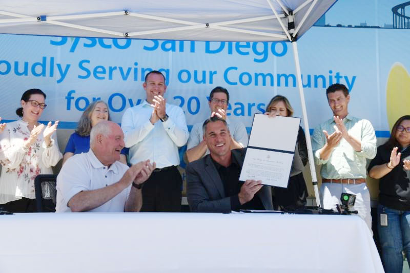 USDA Sysco Signing