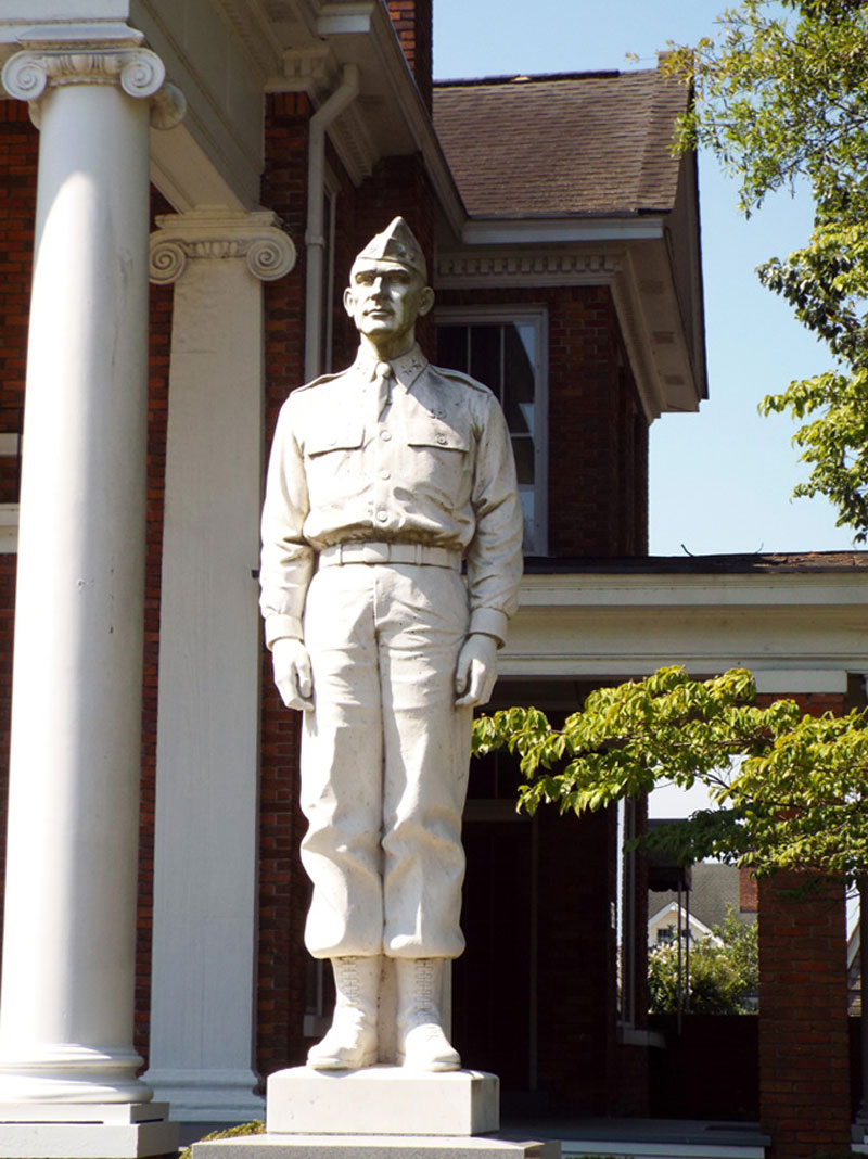 William C Lee Dunn NC museum statue