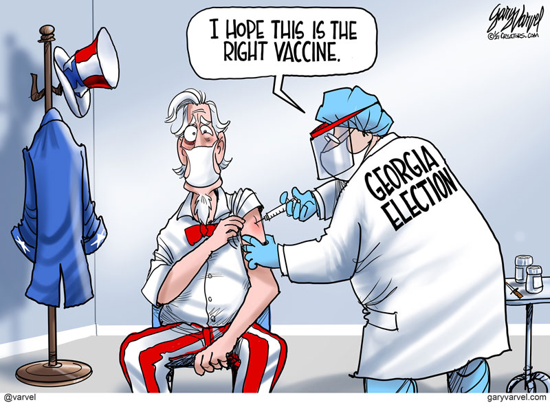 Gary Varvel Political Cartoon