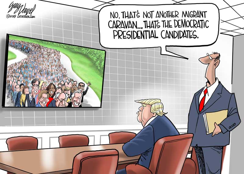 Gary Varvel Political Cartoon