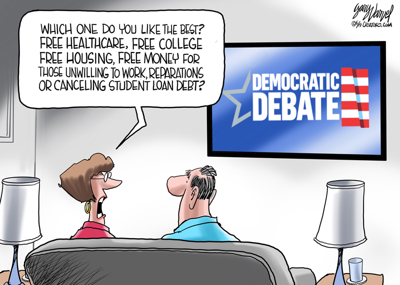 Gary Varvel Political Cartoon