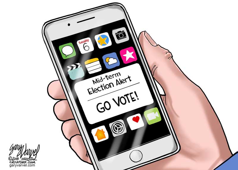 Gary Varvel Political Cartoon