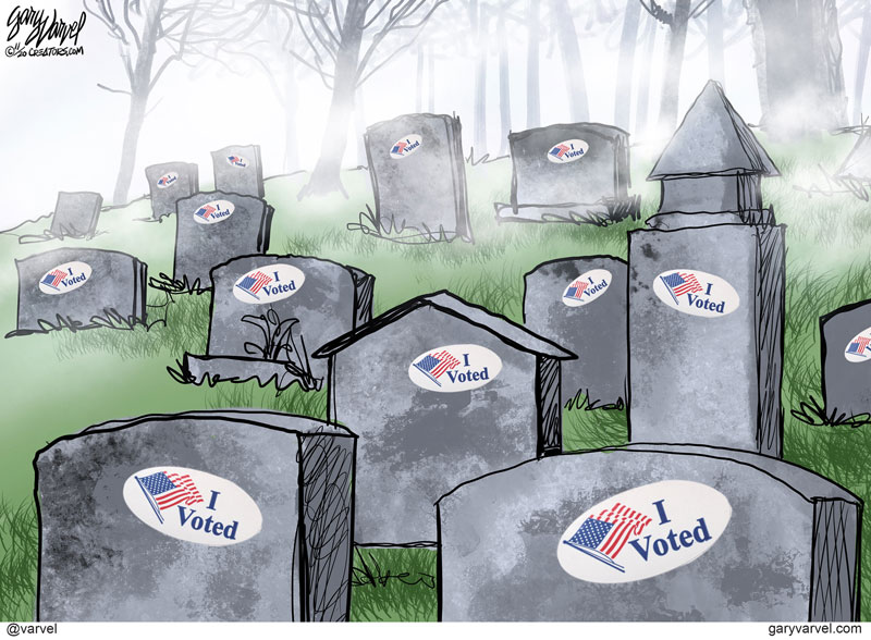 Gary Varvel Political Cartoon