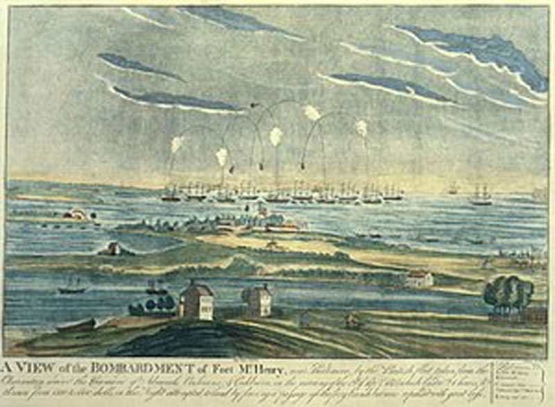 Fort McHenry 1814, Will that Star-Spangled Banner yet wave?