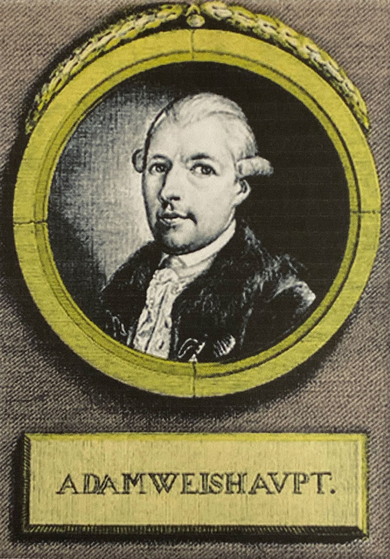 Adam Weishaupt (1748-1830), Founder of The Order of the Illuminati on May 1, 1776.