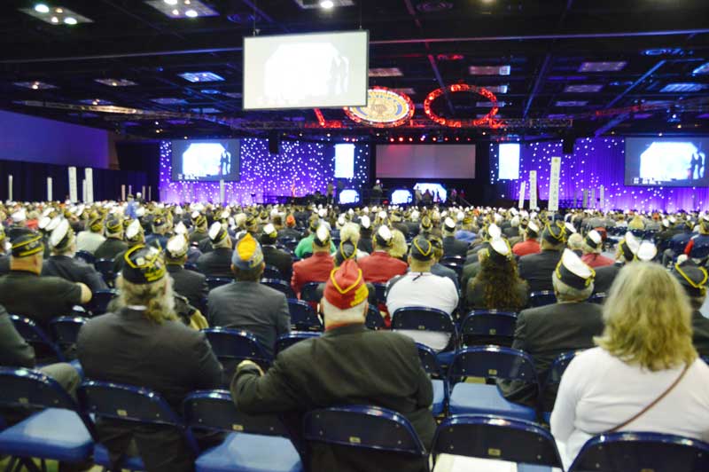 Members of American Legion from around the world gathered in Indianapolis, Indiana for the 101st National Convention.