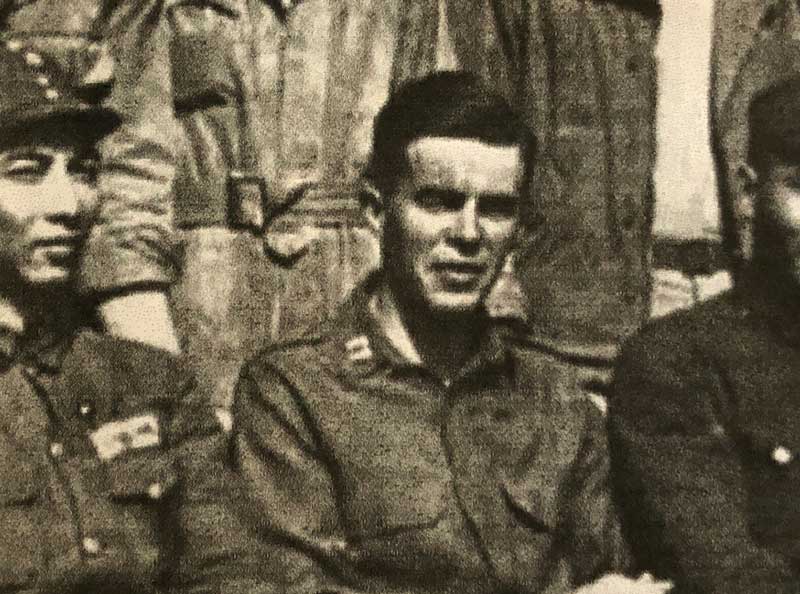 US Army Captian John Birch, as he appeard, C.1945, shortly before he was killed by the Chinese Communists.