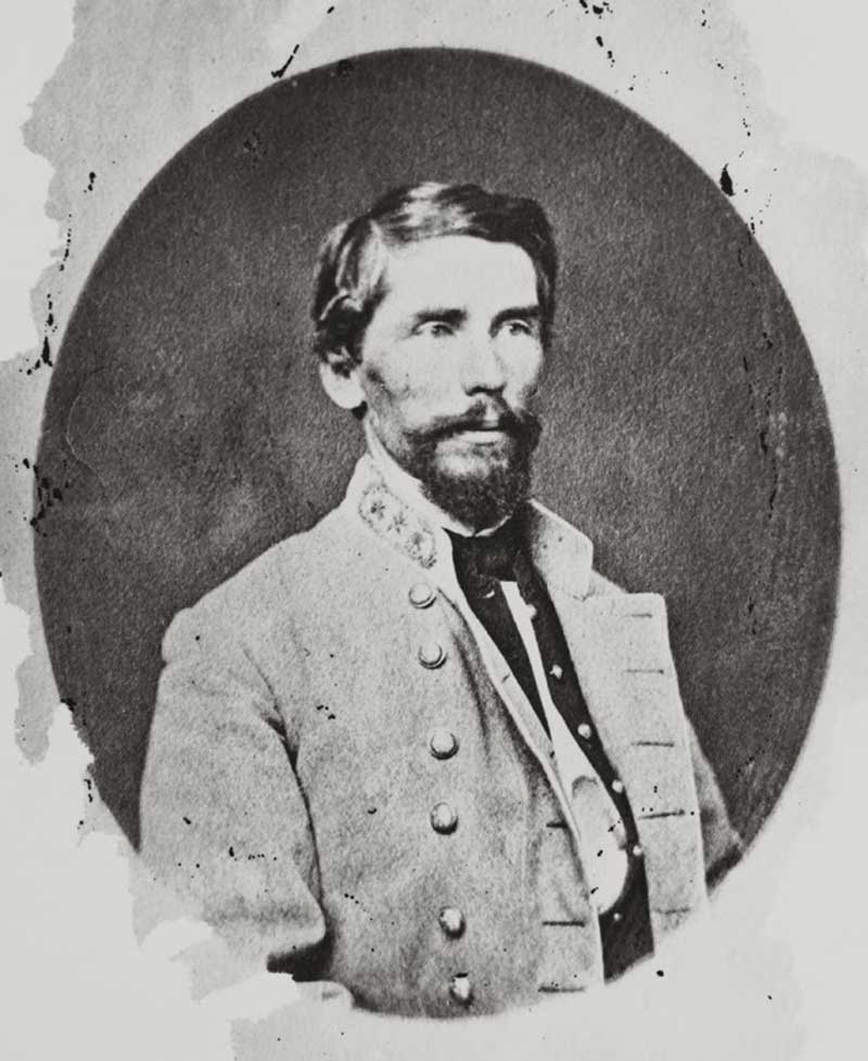 Confederate Major General Patrick Cleburne, KIA November 30, 1864, Franklin, TN, Irish born 