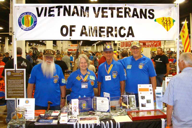 Members of the Vietnam Veterans of America attended the TD Convention Center Gun Show to inform Veterans and the public about history of Agent Orange and benefits they earned. The VVA Chapter 523 meets the first Wednesday of each month at the Greenville Shrine Club. Meal provided at 5:30 p.m.