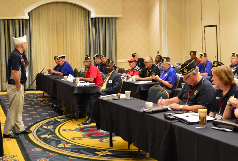 Members of the South Carolina American Legion gather in Columbia for 2018 Fall Conference.