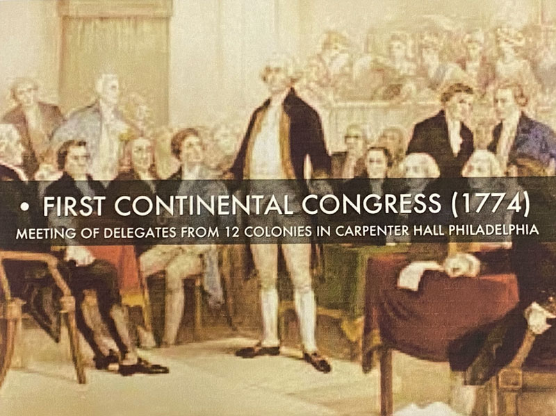 On Sept. 7, 1774, Delegates from twelve of the original thirteen Colonies met at the first Contintential Congress and asked Rev. Jacob Duché to open the meeting with the reading of Psalm 35.