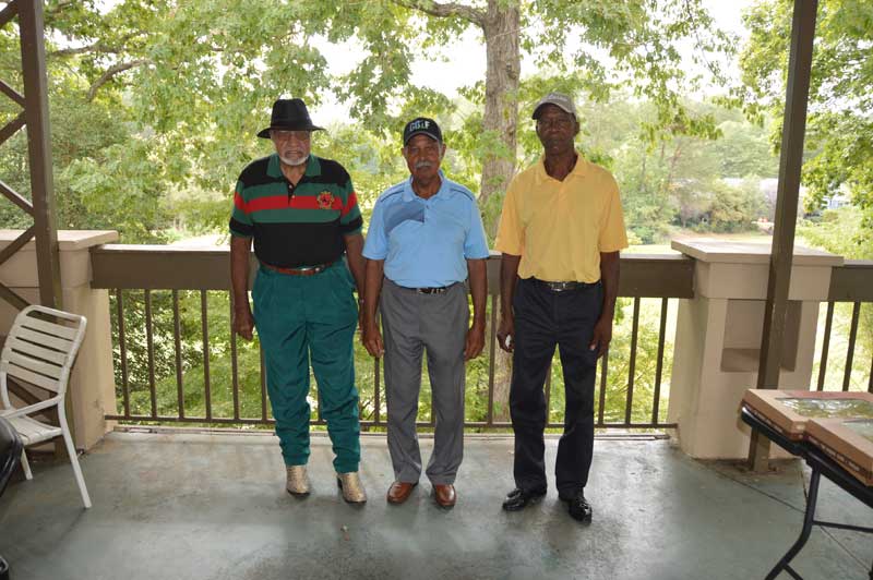 Second Place Winners: Otis Carr, Clyde Carr and Donnie King.