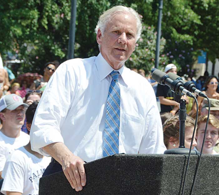 Governor Henry McMaster was the featured speaker at the 74th Annual Palmetto Boys & Girls State Inauguration. Governor Henry McMaster was the featured speaker at the 74th Annual Palmetto Boys & Girls State Inauguration.
