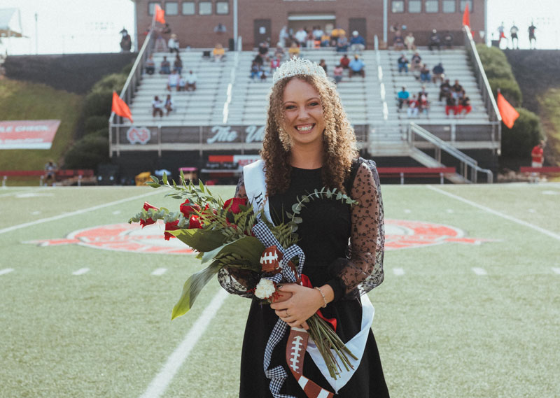 North Greenville University crowned Hannah Turner, from Pickens, Homecoming Queen on Saturday, Oct. 2.  